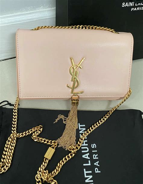 ysl pink crossbody bag.